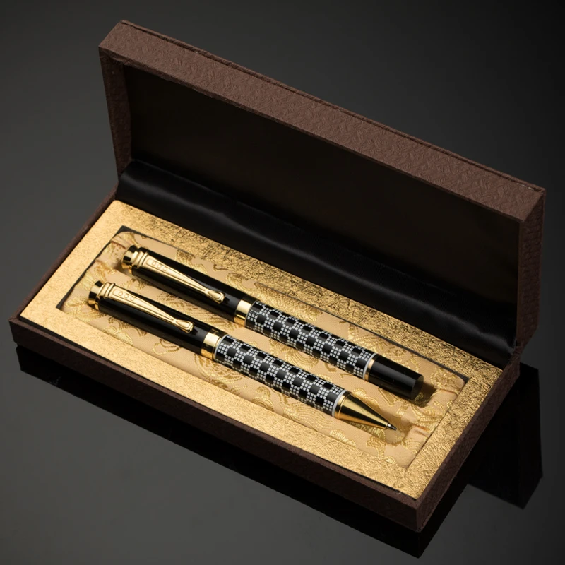 YIVONKA - Bolígrafo De Repuesto Negro, De Lujo De Línea De 0,5 Mm