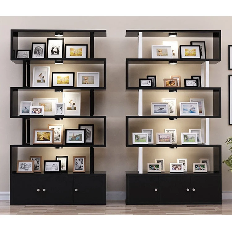 High Capacity Top Quality Freely Combinable Wood Storage Shelf Bookcase
