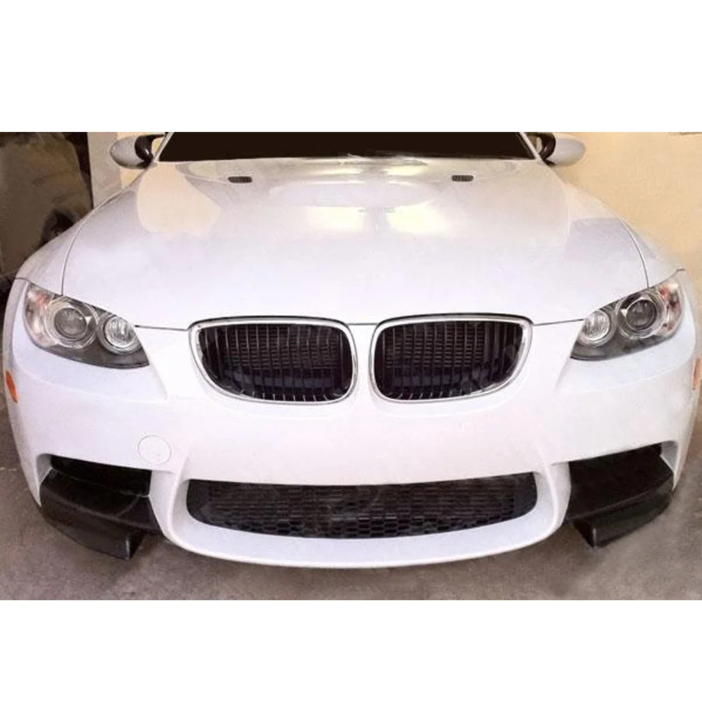 Jetcruise V Style Carbon Fiber Front Bumper Lip Splitter For 2008-2014 BMW M3 (E90 E92 E93)