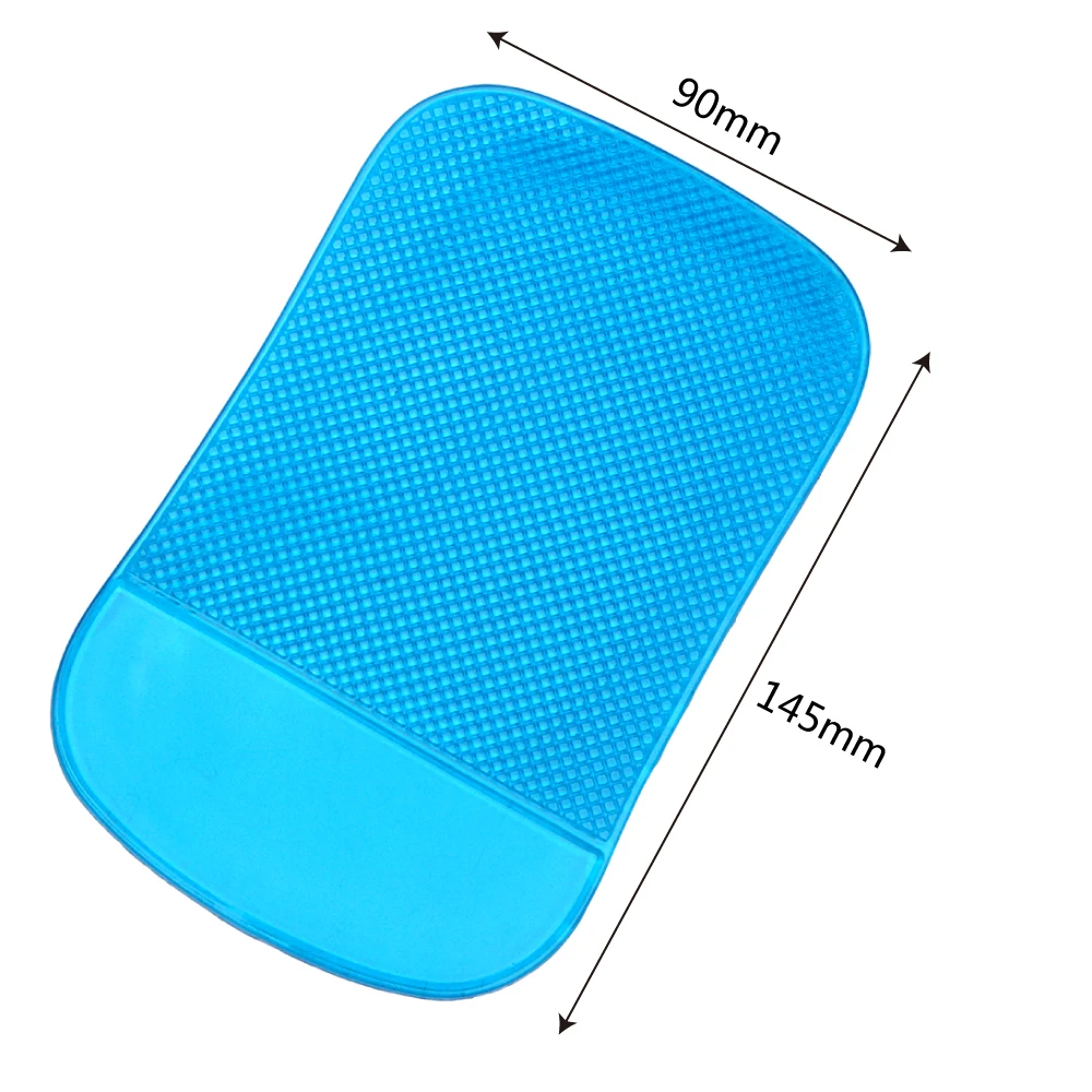 Alrens Tappetino Antiscivolo 3 In 1 Per Cruscotto Auto - Silicone Adesivo Per Telefono, Monete, Occhiali, Chiavi