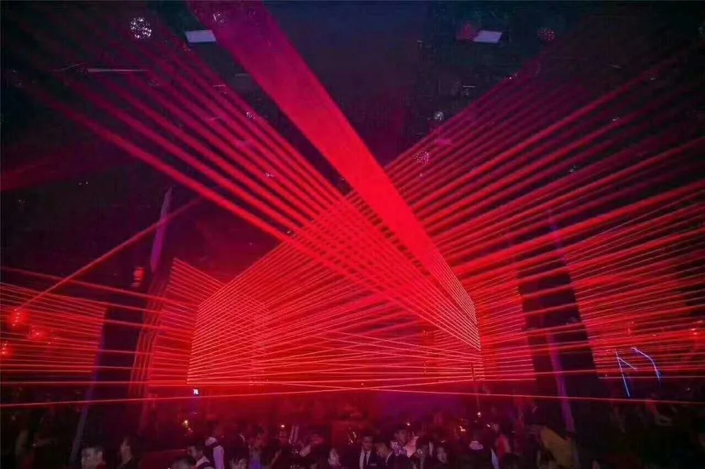 ムービングヘッドフルカラーディスコレーザービームバーライト