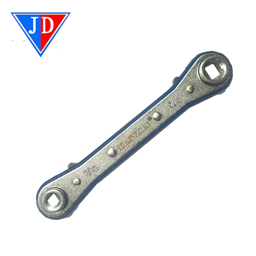 Hand Tools Stainless Alloy Ratchet Wrench Ct122 For Rrefrigeration