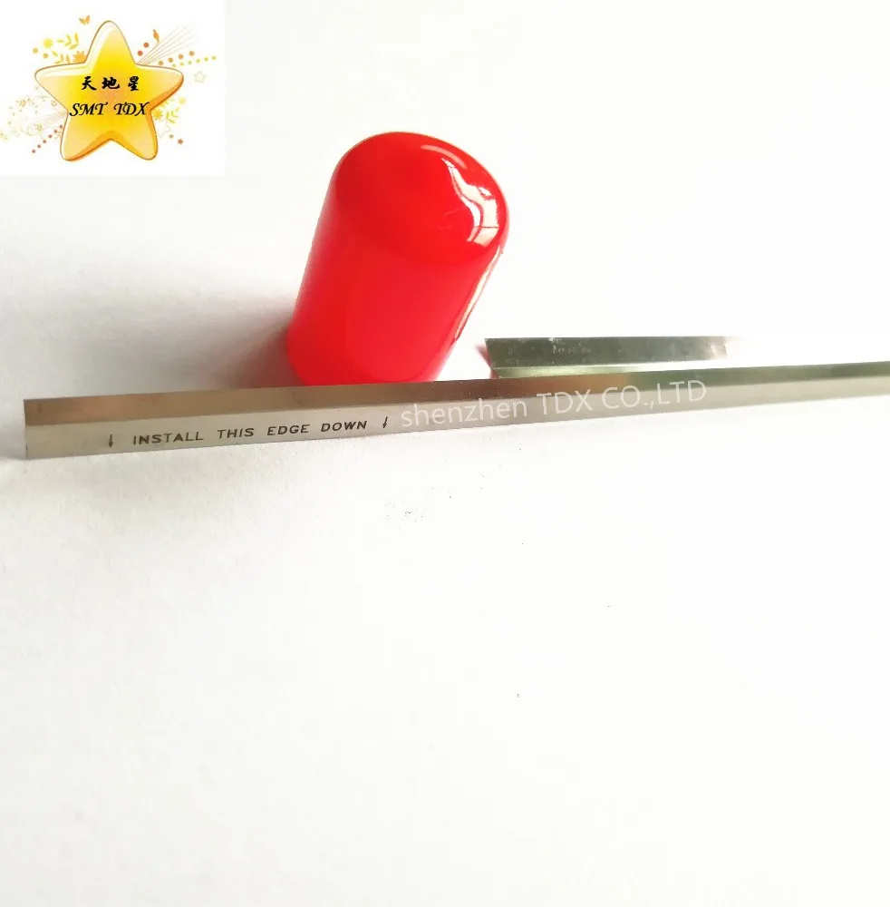 ชิ้นส่วนเครื่องพิมพ์ Pcb Smt Mpm ใบมีดยาง Squeegee 101601404 Rev B