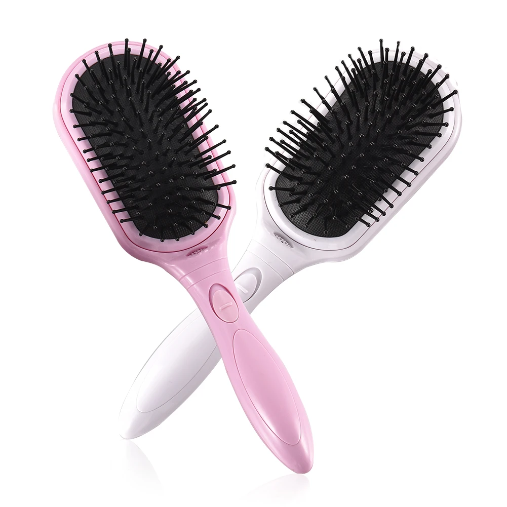 2019 electric hair straightener brush