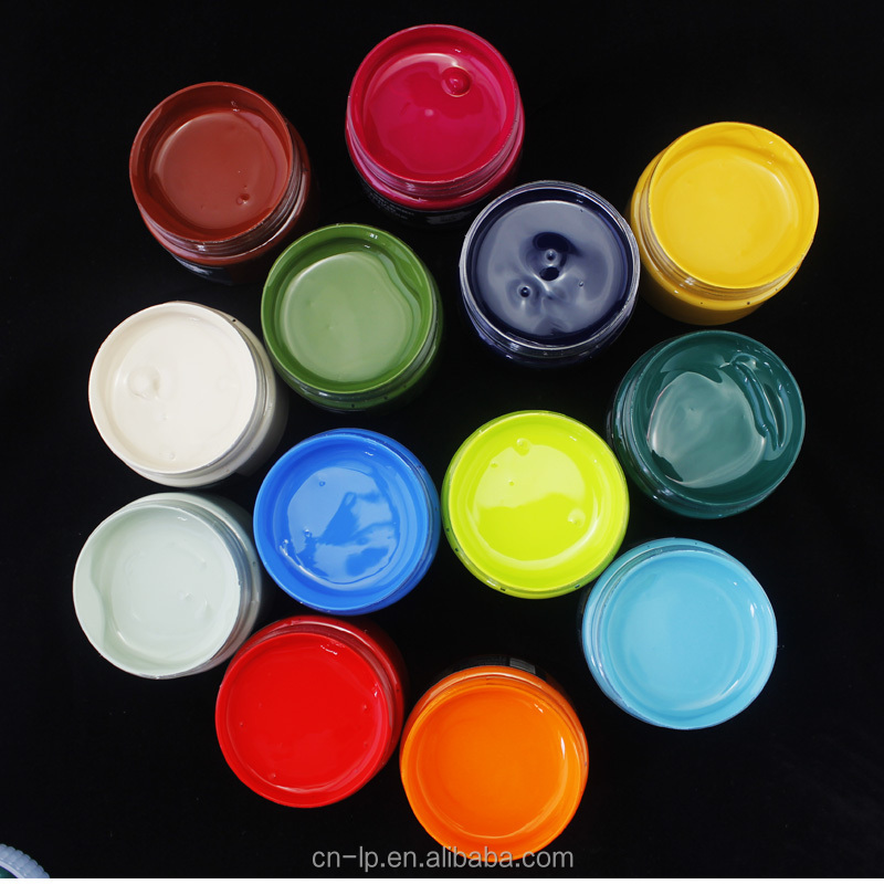 High Quality 100ml Acrylic Paint in Different Colors Wholesale for Art Painting on Canvas Glass Paper