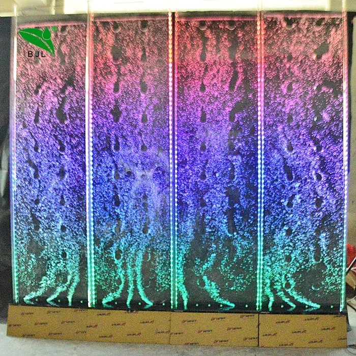 カラフルLEDバブルパネルで作るナイトクラブ用ルームディバイダー