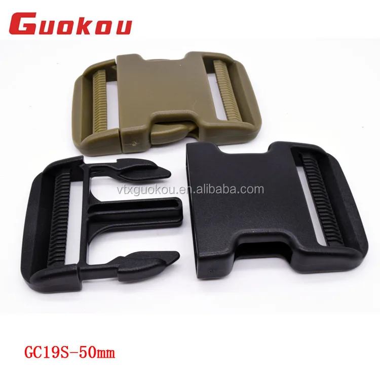 large plastic buckle