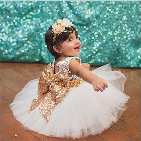 Enfant Fille Bébé Princesse Robe de parti bal robe sans manches Ange Dentelle 