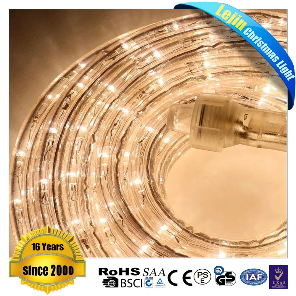 Водонепроницаемый CE RoHS SAA GS UL 50 м LED Rope Light