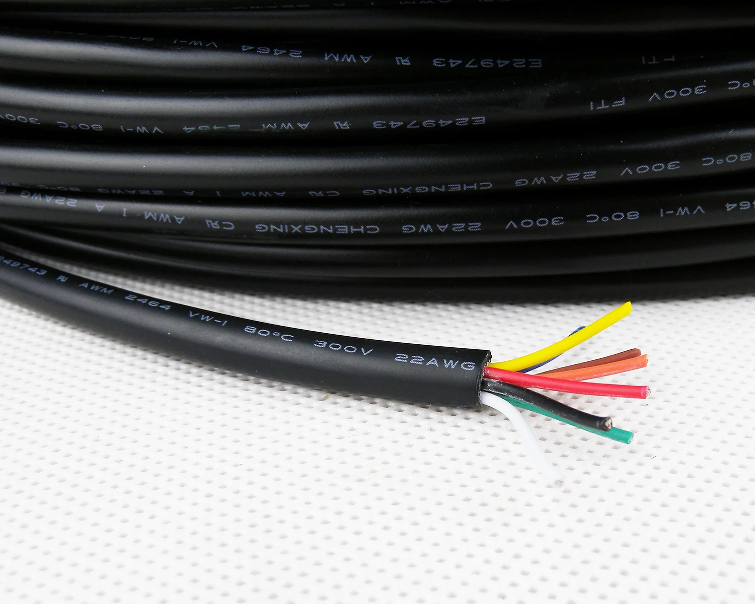 UL2464 26AWG 18C AWM Flexible PVC Insulated Control Cable Copper Conductor for Industrial Applications