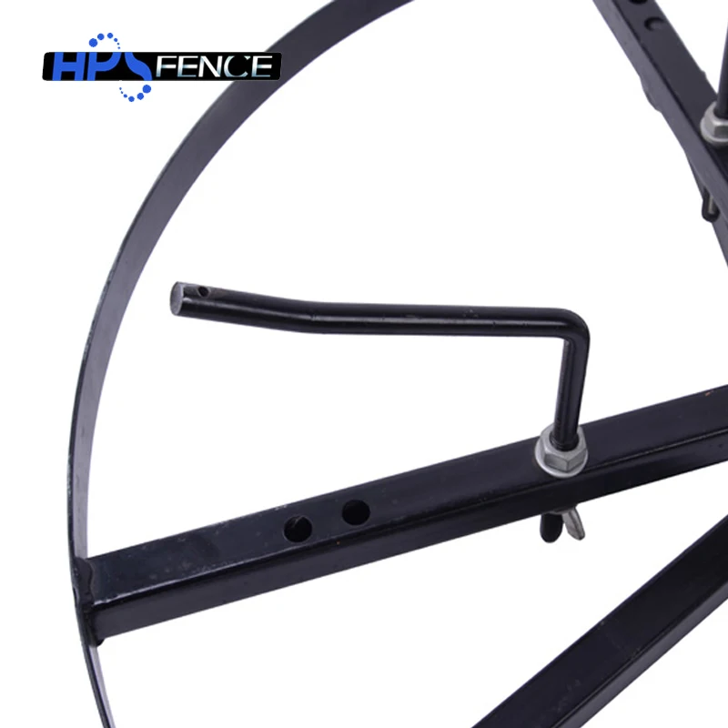 Strong Based Wire Spinner with Adjustable Brake for Electric Fence