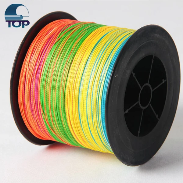 coated braided fishing line