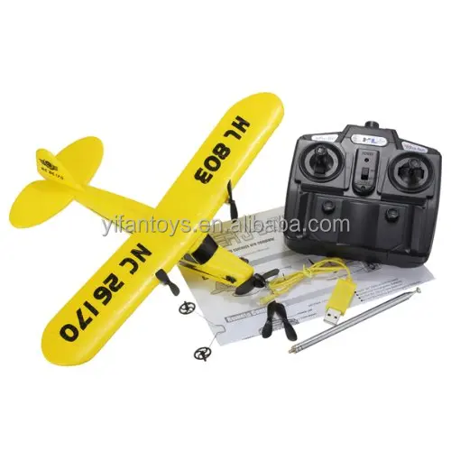 2.4G 2CH Cool EPP Foam Remote Control RC Helicopter Plane Glider Airplane Toys
