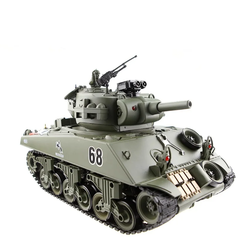 sherman rc tank