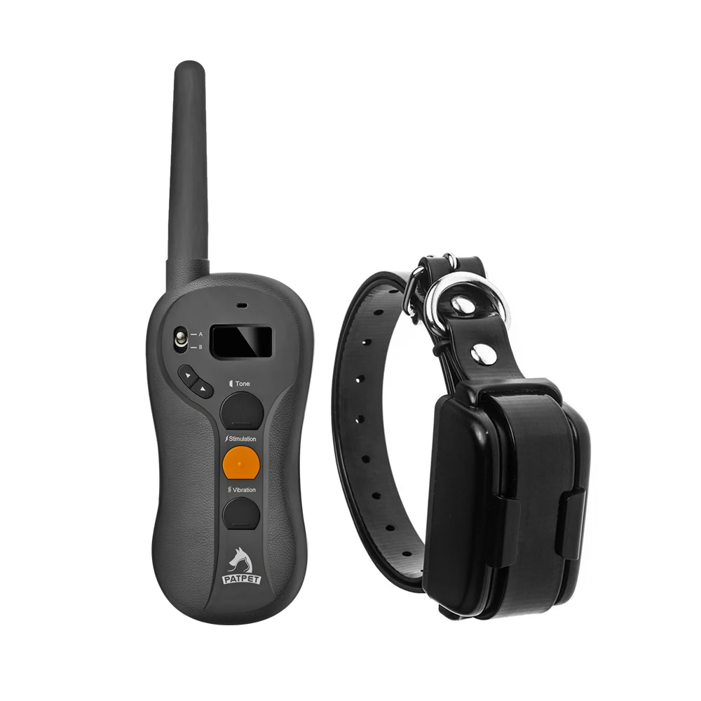 600 м аккумуляторная собаки шок воротник P610 с подсветкой ЖК-экран и водонепроницаемый