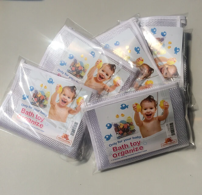 Factory Oem Multifunction Hanging Mesh Bag/baby Bath Toy Organizer