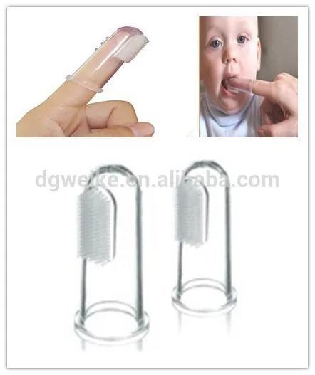 
Силикон пальца зубная щетка - от 6 до 18 месяцев 