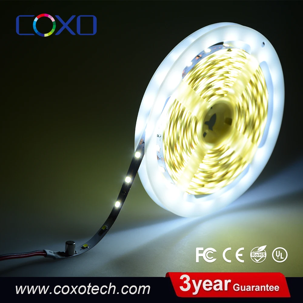 Non водонепроницаемый теплый белый 90 LED / м Гибкая SMD 5630 светодиодные ленты