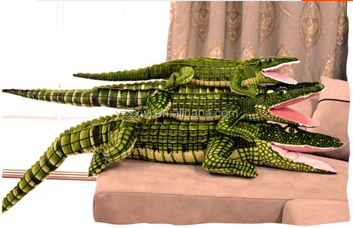 Peluche Crocodile Toys Fluffy Anti-excrétion Maison Simulation