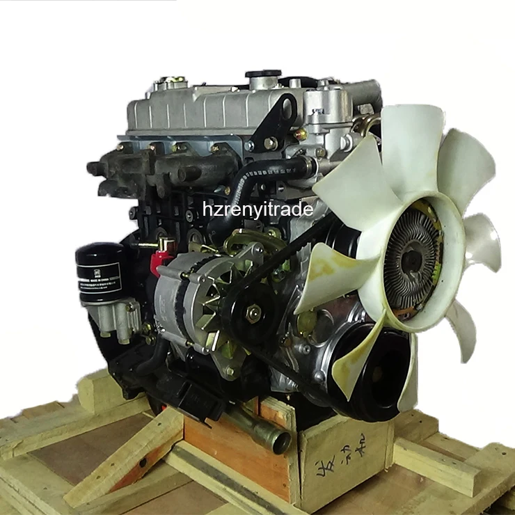 Source High quality engine assembly 4jb1 car engine for complete cylinder  isuzu 4jb1 motor 57KW 2800CC on
