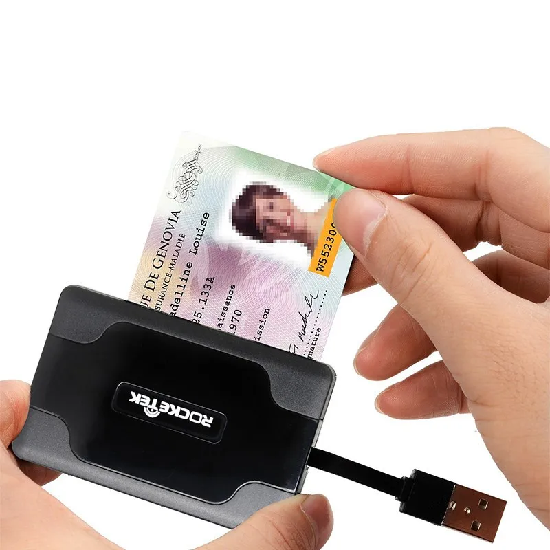 Rocketek Emv Usb Smart Card Reader Cac Common Access Card Reader Writer With Rohs Buy Cac 0853