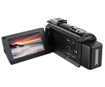 プロフェッショナルビデオカメラ4K Ultra HDデジタルWiFi