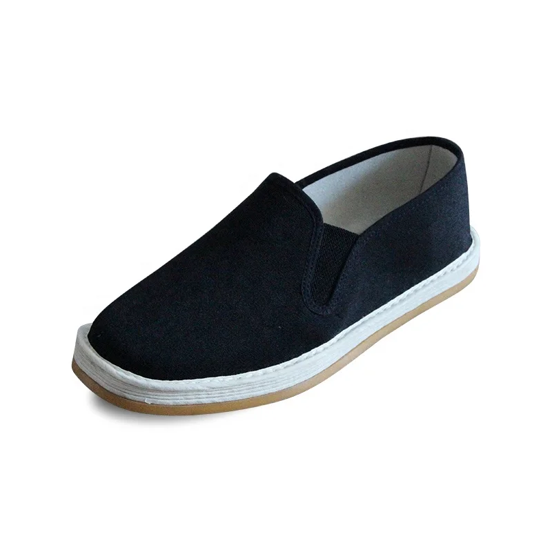Scarpe Kung Fu Tai Chi In Tela Unisex - Suola In Gomma Antiscivolo, Per Arti Marziali E Uso Quotidiano - Foto 3