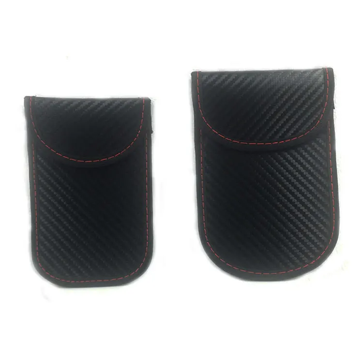 Anti Radiation RFID Keyless Entry Signal Blocker Case Faraday Bag Cell Phone Car Key Fob Signal Blocking Pouch Bag Anti Radiation RFID Keyless Entry Signal Blocker Case Faraday Bag Cell Phone Car Key Fob Signal Blocking Pouch Bag