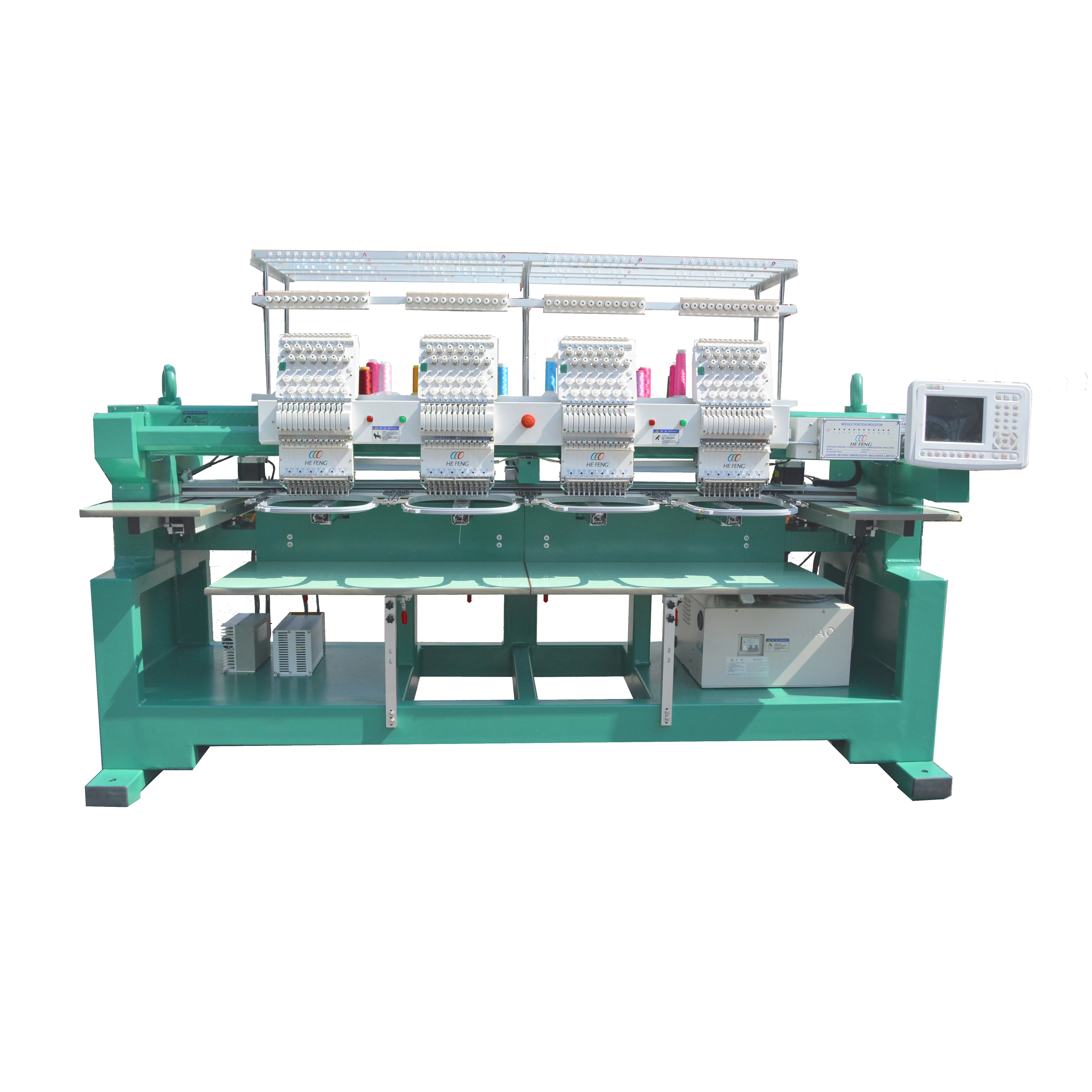 4 Heads Computeized Embroidery Machine - High Speed Cap