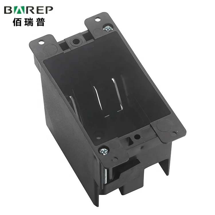 1 Gang Electrical outlet switch PVC junction box