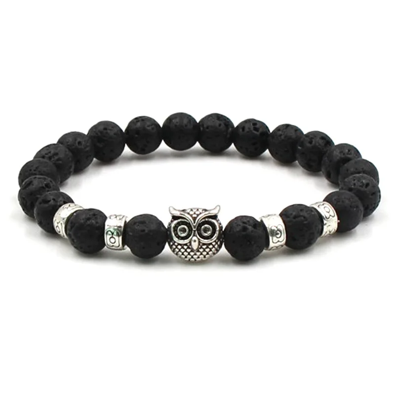 mens owl bracelet