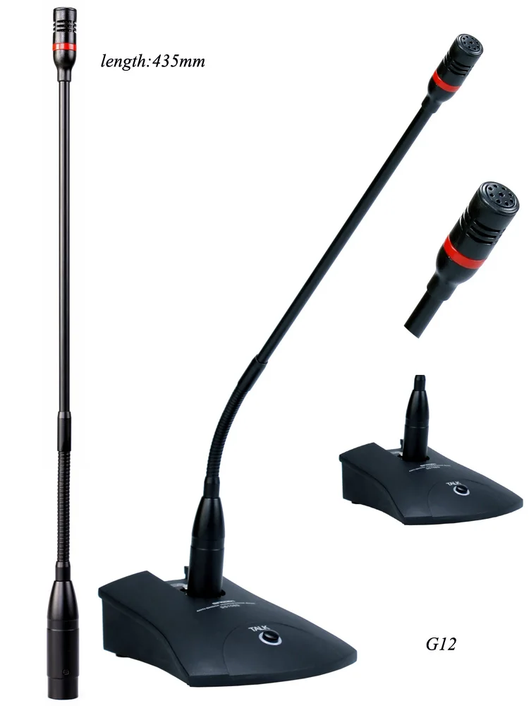 SINGDEN Noise Canceling Electret Condenser Microphone Gooseneck Microphone