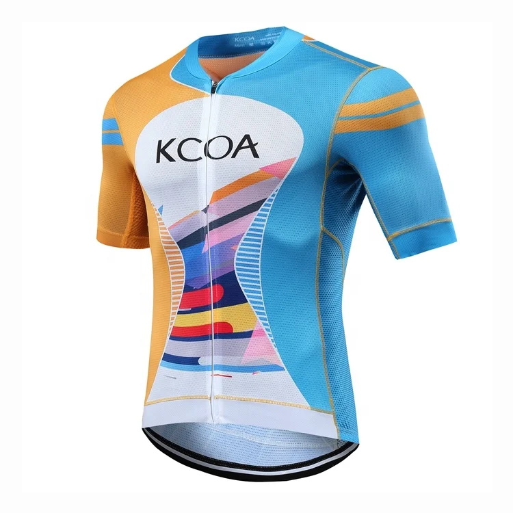 OEM Wholesale Women Sportswear 100% Polyester Shirts Custom Cycling Jersey