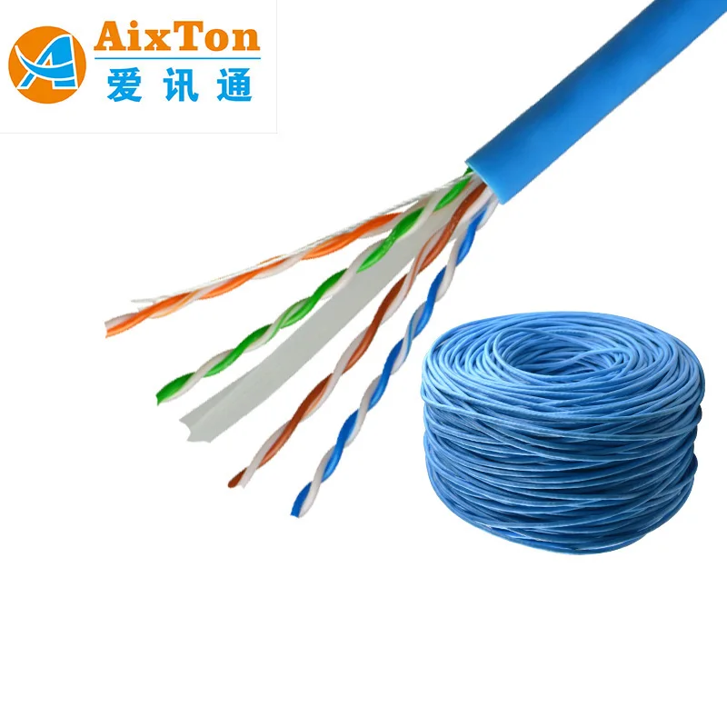 monteren atleet Dhr Utp Cat6 Network Cable 23awg 0.56mm Cca Pvc Jacket 305m Roll Price - Buy Cat6  Utp Cable,Lan Cable Cat6,Cable Wire Electrical Product on Alibaba.com
