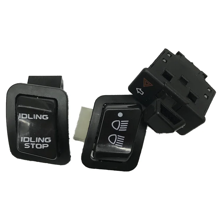 
 Мотоцикл нажмите переключатель руля Кнопка поворотов свет фар кнопочный переключатель  