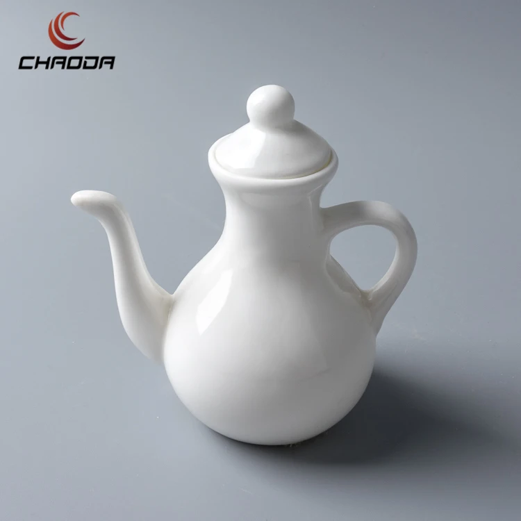 UPKOCH Sojasauce & Öl Spender Aus Porzellan - Mit Deckel