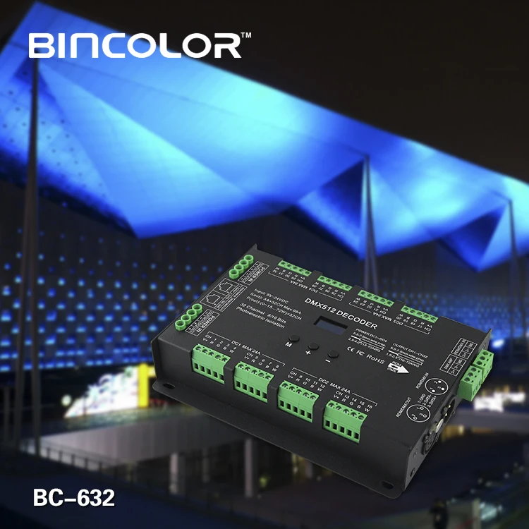 H802RA Artnet WS2811 WS2801 LED Strip Light WS2812B SK6812 Digital Panel Pixel Controller DMX Artnet Controller