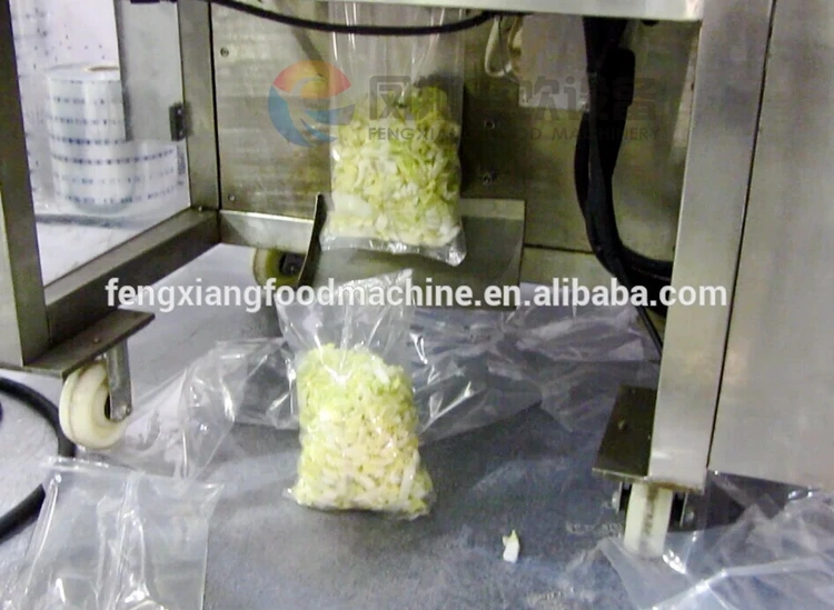 Automatic Banana Frozen French Fries Fresh Potato Crisp Chips Packaging Packing Machine With Nitrogen