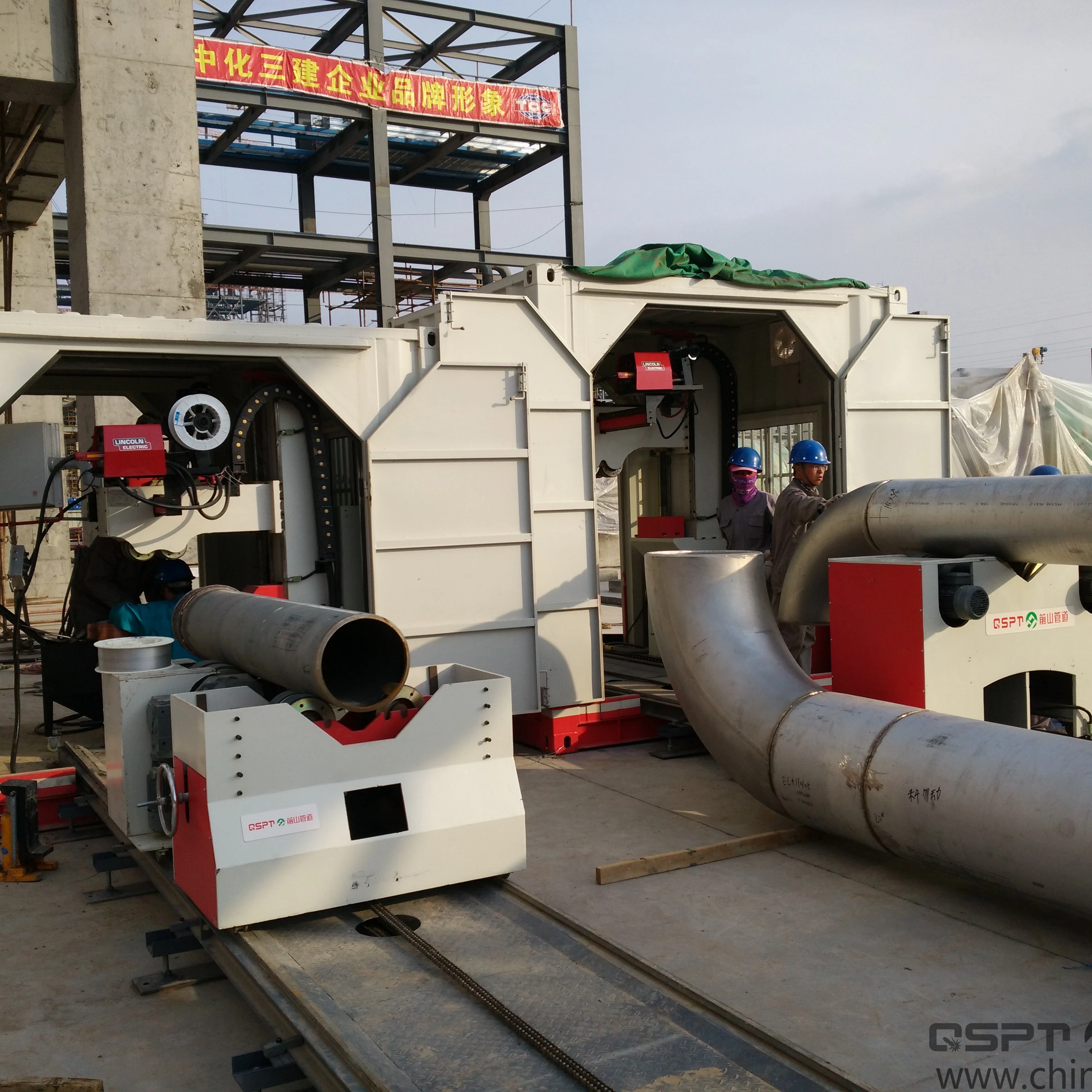 Станция для автоматической сварки труб