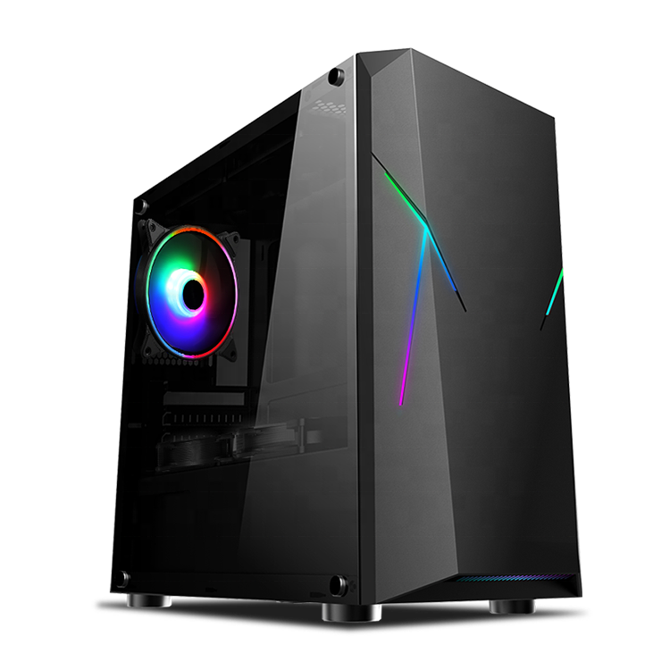 JNP Высокое качество Настольный M-ATX чехол для