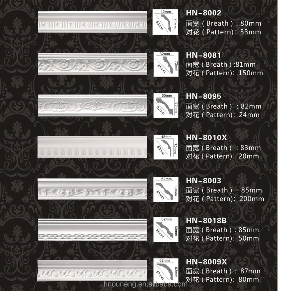 HN-8018B 窗口角成型厂pPU 皇冠cornice 模具| Alibaba.com, image size:1000x1000