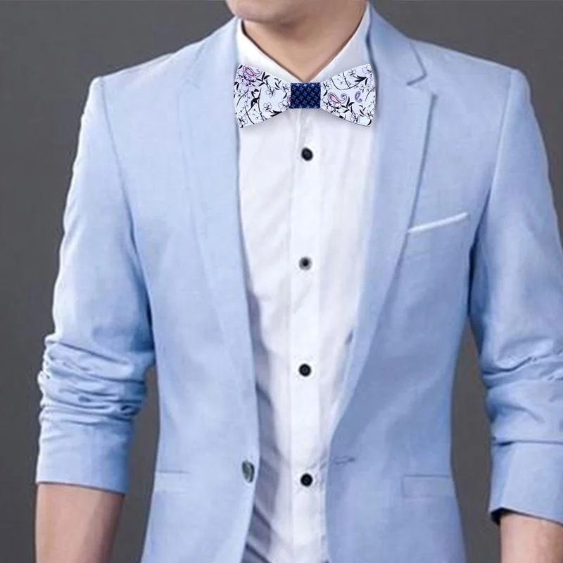 Деревянный галстук-бабочка с принтом на заказ, мужской галстук-бабочка для вечеринки в деловом стиле, галстук-бабочка для вечеринки для мужчин, деревянные Галстуки для женщин и детей