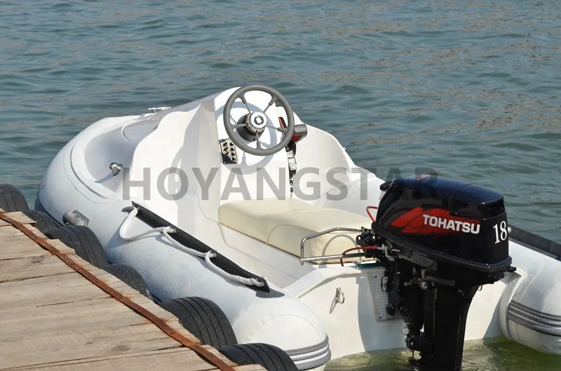2 Person Speed Boat Inflatable RIB Boat Motor Boat