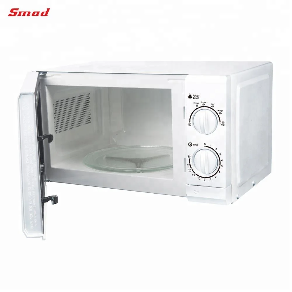 Smad 20L Black / White Microwave Oven with Grill