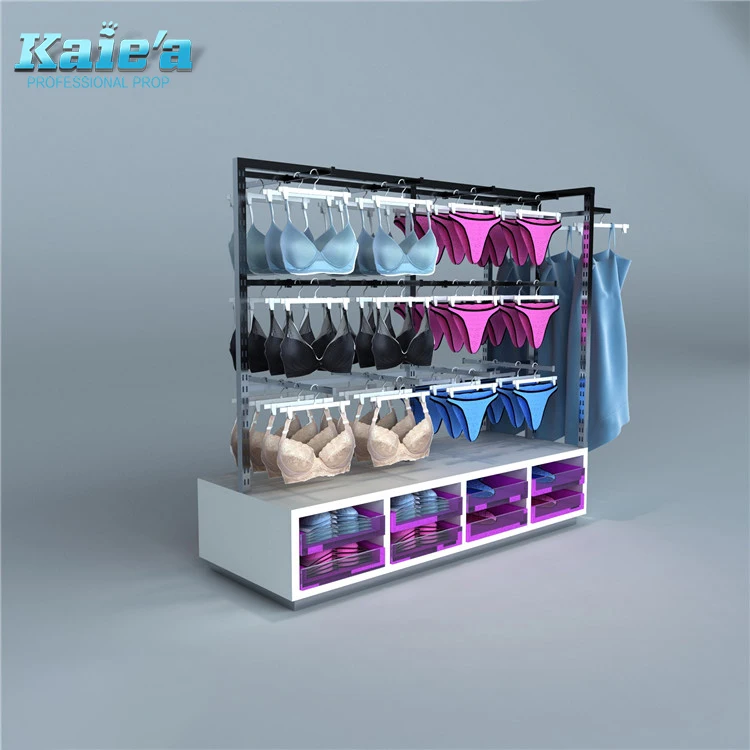store design for underwear and bra