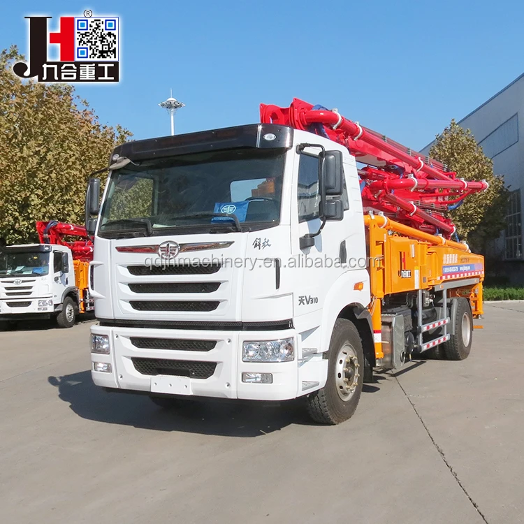 JIUHE Concrete Pump for Sale 27m 25m 30m 36m 38m Concrete Boom Pump Truck  Factory Price with Stock Construction Equipment