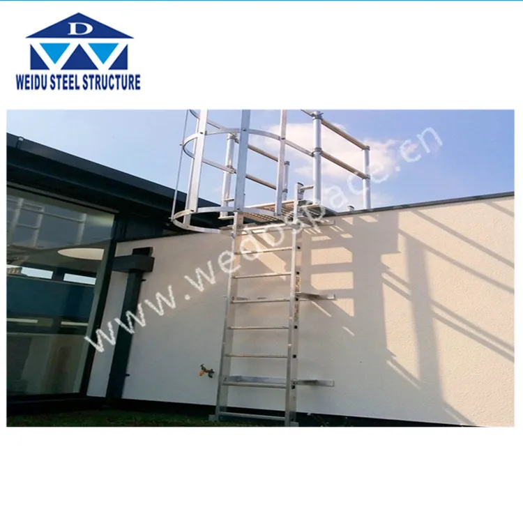 Factory Price for Steel Structure Safety Ladder and Angle Steel Cage Ladder or Q235B Access Ladder With CE