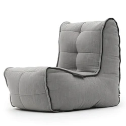 New custom ambient lounge living room sofa chairs sectional fabric lazy bean bag couch chairs NO 3