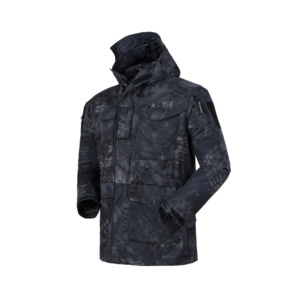 black security windbreaker