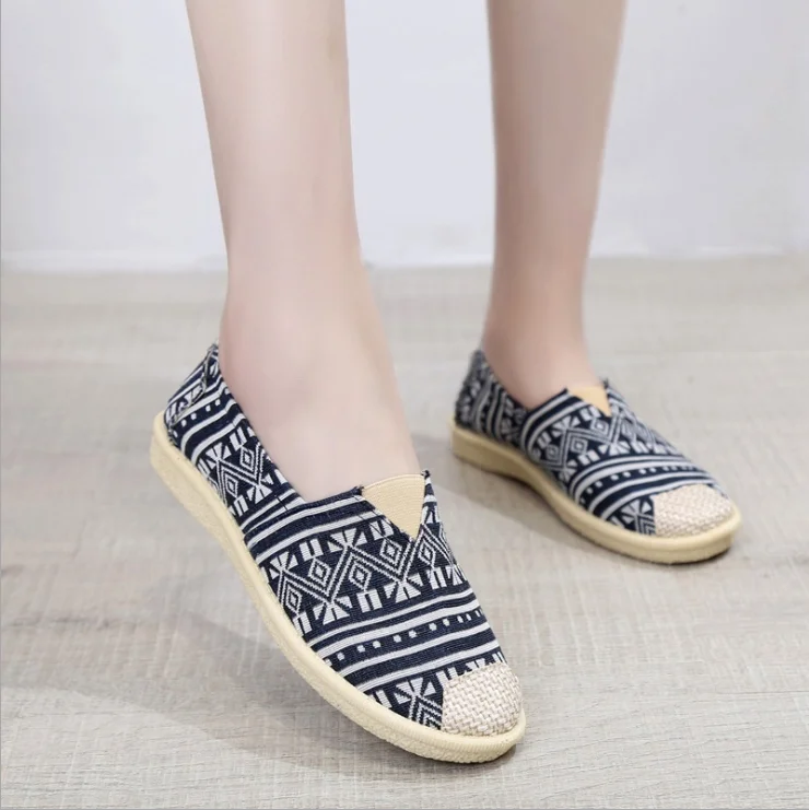 Canvas Shoes Popular Girl Shoes 2019 Flat Canvas Zapatos
